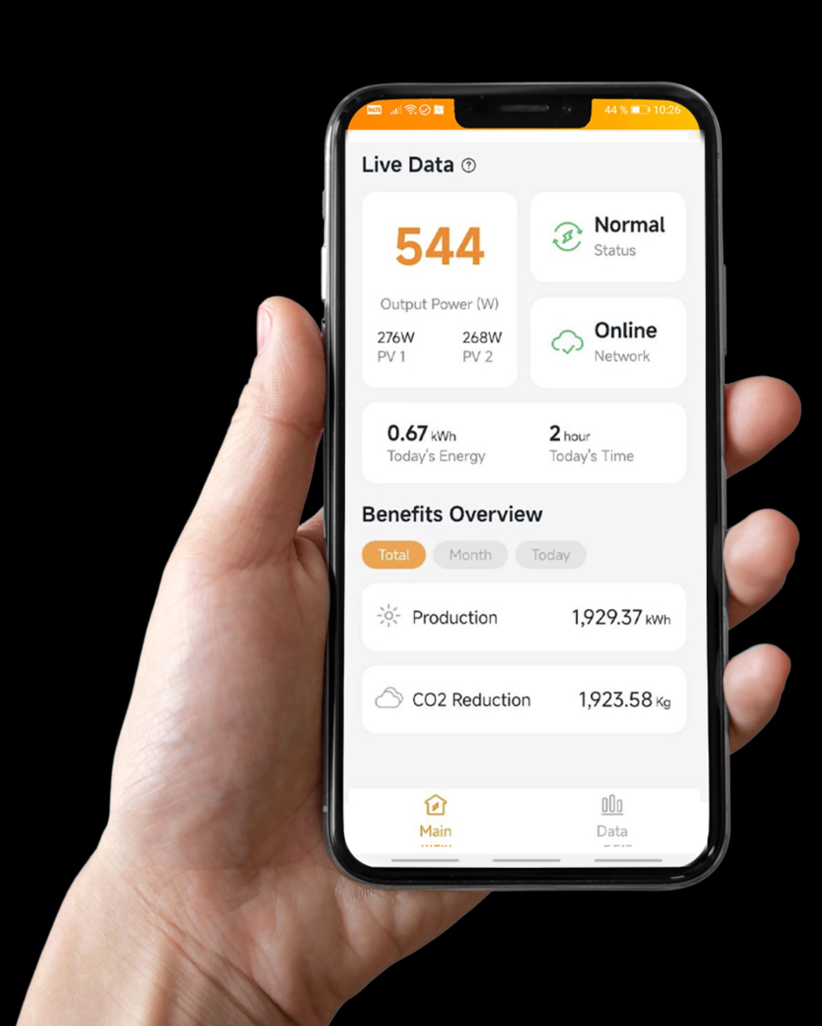 APsystems EMA monitoring app
